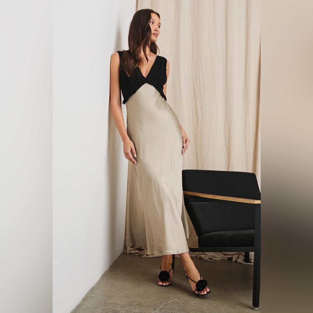 Rails Gilda Dress in Champagne